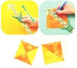 Jauge facile à utiliser pour Triangles Patchwork Clover