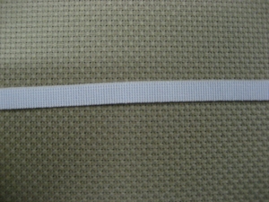 Elastique bracelet souple Blanc - Toutes dimensions - Le mètre