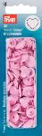 Boutons Pression plastique Coeur - Rose clair - lot de 30 - 12,4mm Prym