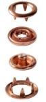 Boutons Pression Jersey 10mm coloris Cuivre lot de 10 - Prym