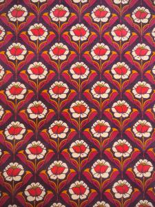 TISSU VELOURS COTELÉ LIBERTY MILLERAIES - Multicolore - Au mètre