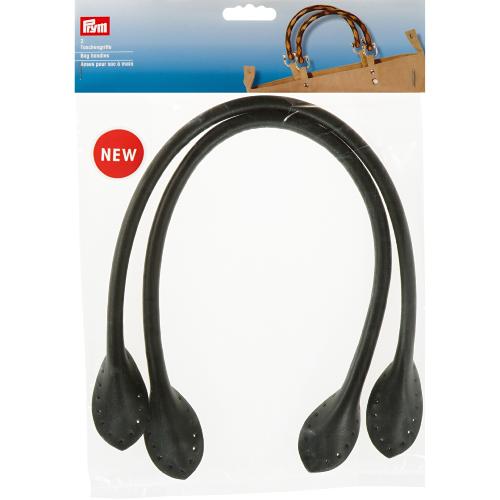 ANSE CUIR VÉRITABLE PRE PERCÉE NOIR PRYM