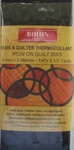 Biais à quilter thermocollant 6mm pièce de 5m Coloris Marron 