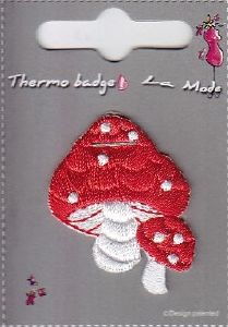 MOTIF THERMOCOLLANT "Champignon"