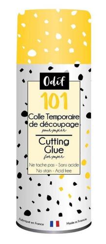 COLLE TEMPORAIRE DE DECOUPAGE POUR PAPIER ODIF 101