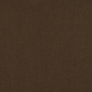 Tissu uni 100% Coton CACAO MARRON - vendu au mètre ou au 1/2 mètre