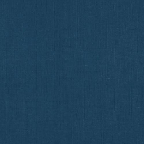 Tissu uni 100% Coton MARINE "MINUIT" - vendu au mètre ou au 1/2 mètre