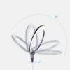 LAMPE ANNEAU LUMINEUX LED DAYLIGHT AURA  E35450 - RING LAMP