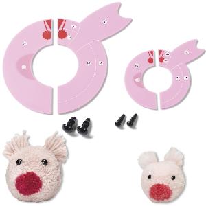 GABARIT POUR POMPON COCHON - PRYM LOVE