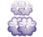 Gabarits pour Volants à motifs Floraux Clover - 7.5 et 10cm #