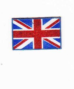 MOTIF THERMOCOLLANT  Drapeau Anglais 