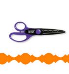 Ciseaux cranteurs déco ambitextre FISKARS 16cm - Motif Victorien