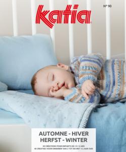 LIVRE TRICOT LAYETTE AUTOMNE HIVER - KATIA N°90