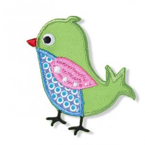 MOTIF ECUSSON THERMOCOLLANT OISEAU
