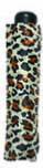 PARAPLUIE PLIABLE IMPRIME LEOPARD CLAIR