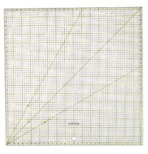 REGLE PATCHWORK ANTIDERAPANTE 32 X 32 cm BOHIN FRANCE
