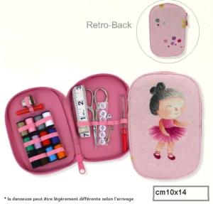 TROUSSE DE COUTURE GARNIE D'ACCESSOIRES COUTURE - Imprimé Danseuse