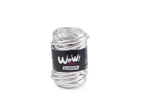 Laine a Tricoter KATIA WOW GLAMOUR - ARGENT
