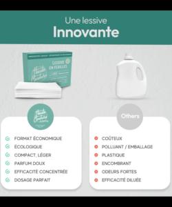 Lessive en feuilles Haute Couture x 60 feuilles