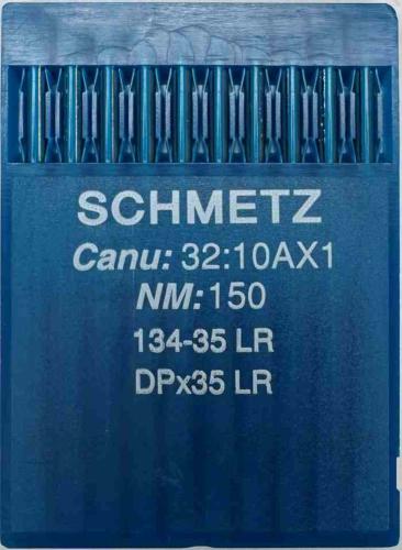 Aiguille talon rond Schmetz pour machine à coudre Industrielle 134-35(LR) - Taille n°150 - CUIR