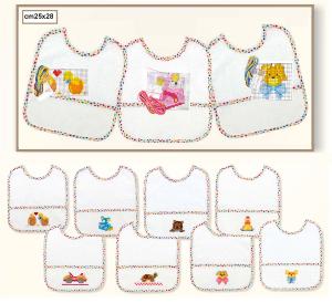 KIT BAVOIR A BRODER AVEC SCHEMA DE BRODERIE + FILS + AIGUILLE