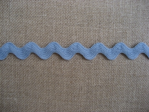 Serpentine 14mm CIEL coton - le metre 