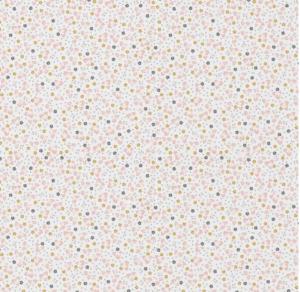 TISSU 100% COTON  IMPRIME PETITES FLEURS au mètre