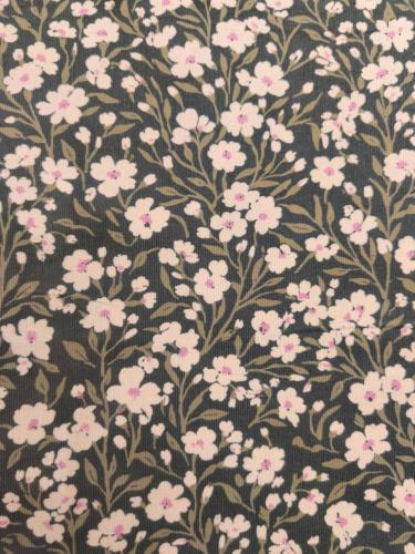 TISSU VELOURS COTELÉ LIBERTY MILLERAIES - Multicolore - Au mètre