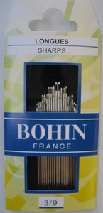 Aiguilles couture main "Longue" Bohin France