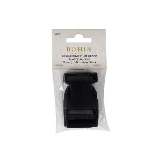 Boucle de ceinture noir ouverture rapide - BOHIN 