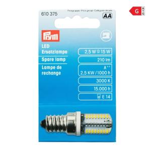 AMPOULE A VIS POUR MACHINE A COUDRE - LED 2.5W / 15W 