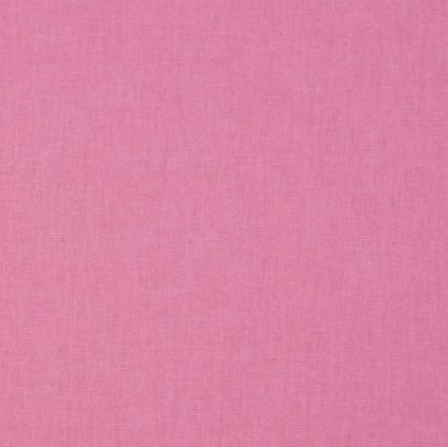 Tissu uni 100% Coton Rose - vendu au mètre ou au 1/2 mètre