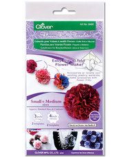 Gabarits pour Volants à motifs Floraux Clover - 7.5 et 10cm #