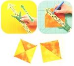 Jauge facile à utiliser pour Triangles Patchwork Clover