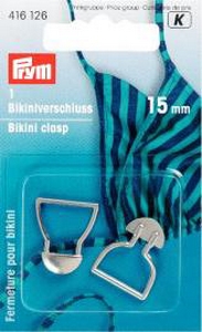 FERMOIR POUR MAILLOT DE BAIN EN METAL ARGENT