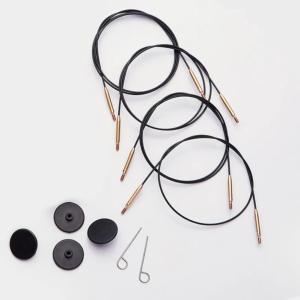 Câbles interchangeables pour aiguilles circulaires KnitPro- tailles 40 cm a 150 cm 