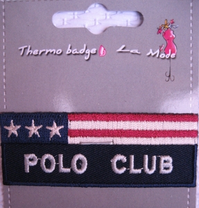 MOTIF THERMOCOLLANT  Polo club americain