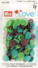 Boutons pressions plastiques Prym Love Ø 12.4 mm