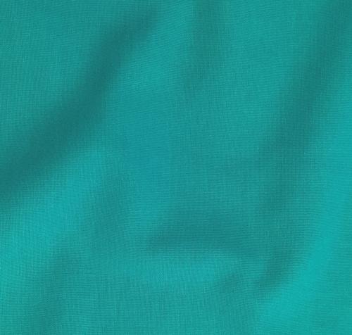Tissu uni 100% Coton - TURQUOISE - au mètre 