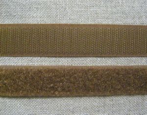 Bande agrippante 20mm coloris MARRON CLAIR -  Au mètre