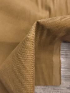 TISSU VELOURS MILLERAIES- 100% coton - Moutarde au mètre