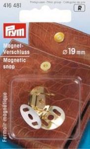 Fermoir magnétique 19mm Or