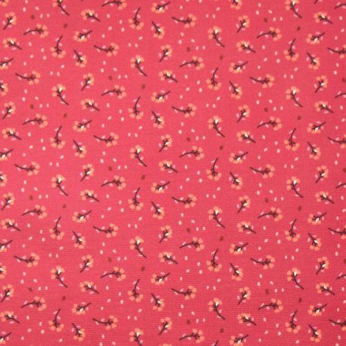 TISSU Liberty ® Fleurs EMZA ROSE- 100% Coton - Au mètre