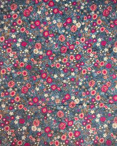 TISSU VELOURS COTELÉ LIBERTY MILLERAIES - Multicolore - Au mètre