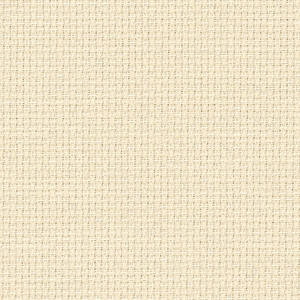Coupon toile aida 6.4 points  48x53cm BEIGE