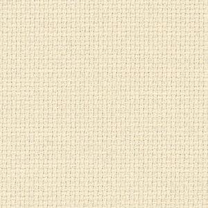 Coupon toile aida 6.4 points  48x53cm BEIGE