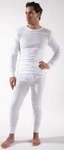Calecon long Chaud Ouvert en Rhovyl Coloris Blanc  