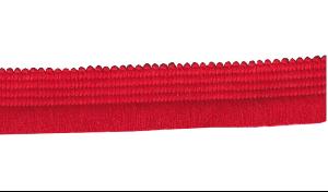 Balayette pour costume d'Arlésienne - Galon Frangé - Rouge - Au mètre
