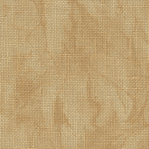 Coupon toile Zweigart Lin 11.2Fil/cm  48x68cm Beige Marbré