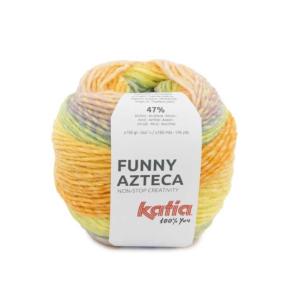 Laine à tricoter Katia FUNNY AZTECA Coloris Jaune